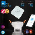 Zigbee Human Presence Sensor 24G Radar Detector Smart Motion Sensor For Zigbee 2mqtt Home Assistant Ewelink APP Scene Linkage. 