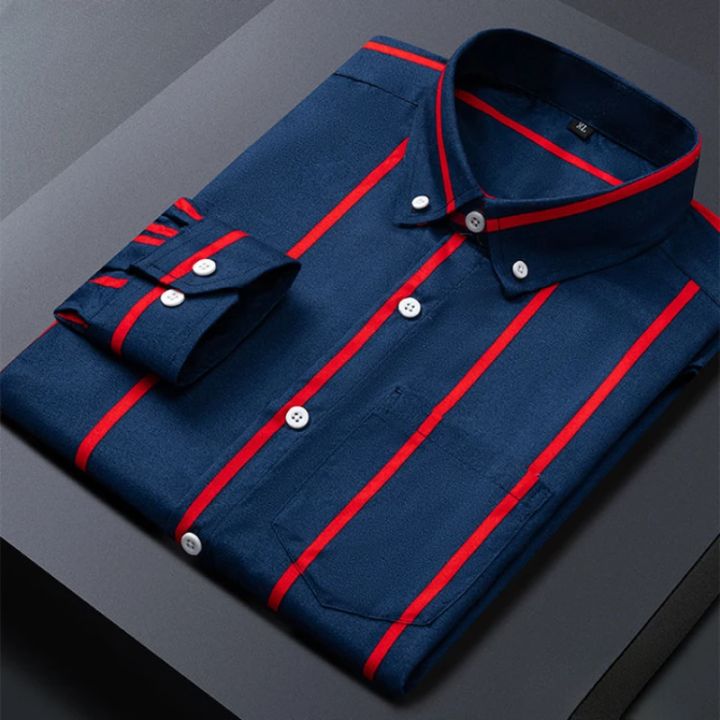 Cardinal Casual Men Shirt Short Sleeve Plaid and Stripes main image 1