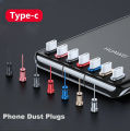 2PC Type C Plug Dust Plug 3.5mm Earphone Jack Sim Card USB Type-C Anti Dust Plug For Samsung S10 S9 S8 Note 8 Huawei P10 P20 P30. 
