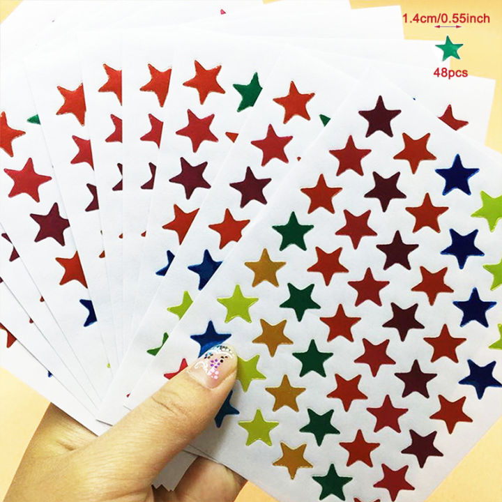 10%20Sheets/Pack%20Of%20Children'S%20Gold-Plated%20Award%20Glitter%20Stickers%20Mother%20Teacher%20Praise%20Label%20Award%20Five-Pointed%20Star%20Love%20Sticker%20-%20Image%207