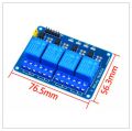 5V 4 Channel Relay Module | 5V DC 4CH Relay Module with Optocoupler. 