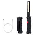 Portable flashlight foldable flashlight 360 ํ led magnetic base flashlight portable LED flashlight. 