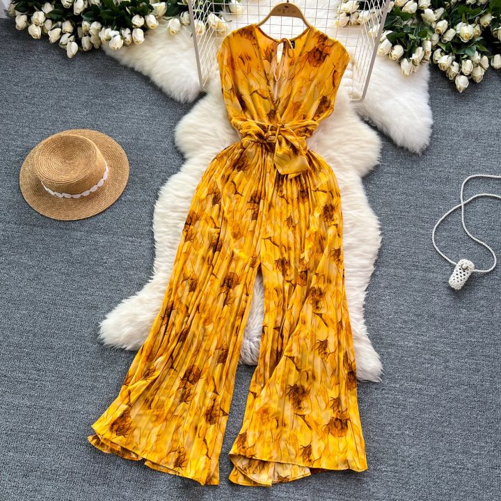 Summer%20Elegant%20Women%20Abstract%20Print%20Jumpsuit%20Chic%20Streetwear%20Wide%20Leg%20Romper%20Mujer%20V%20Neck%20Bodycon%20Sleeveless%20High%20Jumps%20-%20Image%203