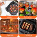 Air Fryer Oven Vertical Grill Skewer Grill Universal Accessories Food Grade 304 Stainless Steel Special Baking Needle. 