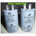 ceiling Fan Capacitor 3.5 UF, 450VAC with Sk Thailand Standard. 