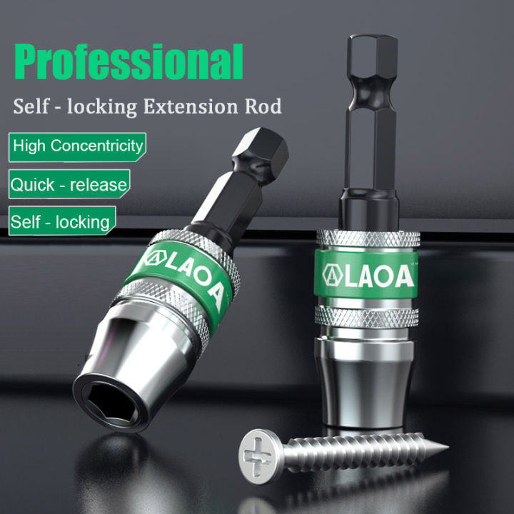 Bit Set Rod LAOA Quick - release Connecting Rod 6.35mm Screwdriver Bit Conversion ...