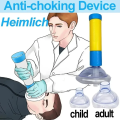 Home Safety Anti-Choking Kit ， CPR Ready for Adult & Child ， Emergency Airway Mask & Heimlich Rescue Device. 