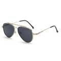 New Pilot Frame Sunglasses For Men's High-end Driving 2025 New Uv-proof Fashion Driving Sunglasses 2106. 