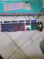 SHIPADOO Master D280 Gming RGB Keyboard mouse Set Free Mouse pad semi mechanical RGB Keyboard with LED Backlighting for PC Typing, Laptop Pubg, Free Fire Gamer keyboard and 1600 Mouse Black white. 