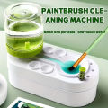 Paintbrush Cleaner, Art Tool, Water Droplet with Water Circulation System for Watercolor Brushes (Used by Students and Artists). 