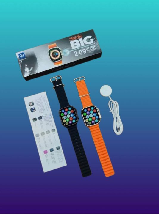 T900 Ultra Smart Watch Series 8 in less price in Just Rs.1800 in Pakistan
