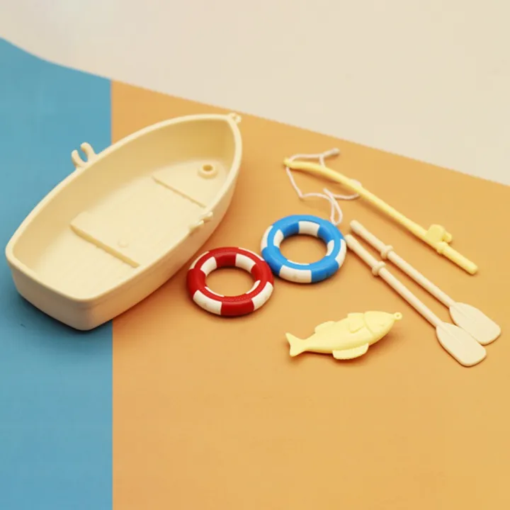 Funny%20Plastic%20Fishing%20Boat%20Model%20Mini%20Simulated%20Dollhouse%20Ornaments%20Bagged%20Miniature%20Fishing%20Boat%20Set%20Children%20-%20Image%203