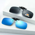 1/2/4pcs Polarized Sunglasses Clip Glasses Clip Driving Night Vision Glasses UV400 Outdoor Sunshade Clarity Sunglasses Clip.