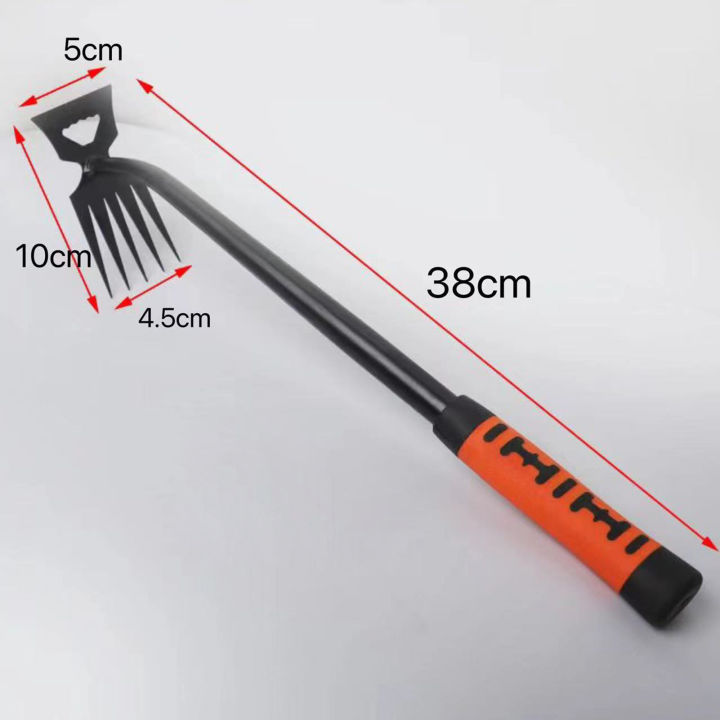 Metal%20Weed%20Cleaning%20Shovel%202%20In%201%20Garden%20Rake%20Stainless%20Steel%205/6/8/11%20Teeth%20Dual%20Headed%20Weeding%20Tool%20For%20Gardening%20Weeding%20Tool%20-%20Image%205