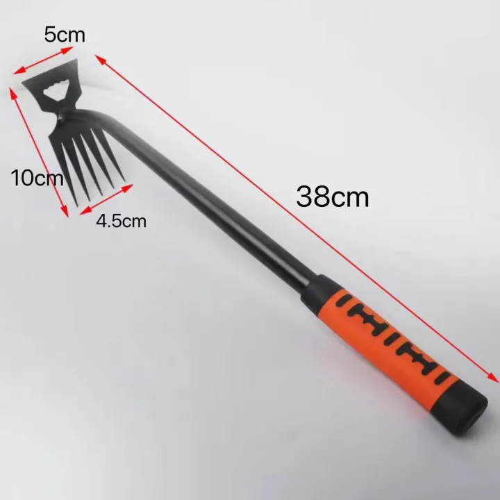 Metal%20Weed%20Cleaning%20Shovel%202%20In%201%20Garden%20Rake%20Stainless%20Steel%205/6/8/11%20Teeth%20Dual%20Headed%20Weeding%20Tool%20For%20Gardening%20Weeding%20Tool%20-%20Image%205
