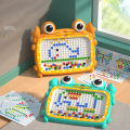Magnetic Drawing Board for Kids Large Doodle Board with Magnet Beads and Pen Cute Crab Montessori Toys Gift. 