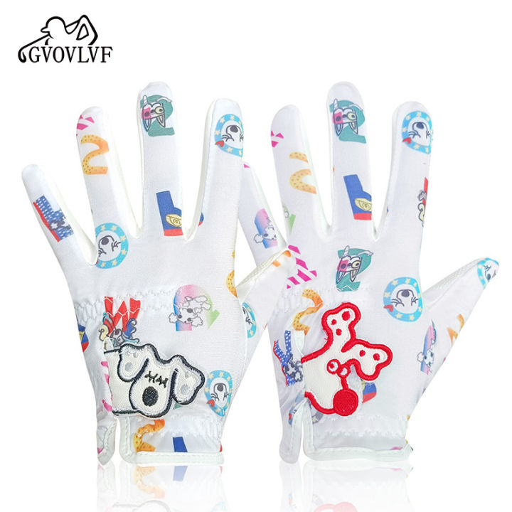 1%20Pair%20Golf%20Gloves%20Junior%20Kids%20Youth%20Toddler%20Boys%20Girls%20Left%20Hand%20Right%20Hand%20Dura%20Feel%20White%20Blue%20Red%20Golf%20Glove%20%20Black%20Dog%20-%20Image%202
