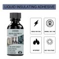 Insulating Glue Paste Waterproof Fix Dry Glue Liquid Insulation Electrical Tape Tube Insulation Fast Sealing Sealant 30/50ml. 