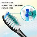 4/8/12/16PCS Replacement Toothbrush Brush Heads Compatible with Phili Sonic Care and More Click-on Electric Toothbrush Handles. 