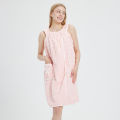 New Adult Halter Bath Dress, Women's Wearable Bathrobe, Quick Water Absorption, Home Bath Towel For Bathing.
