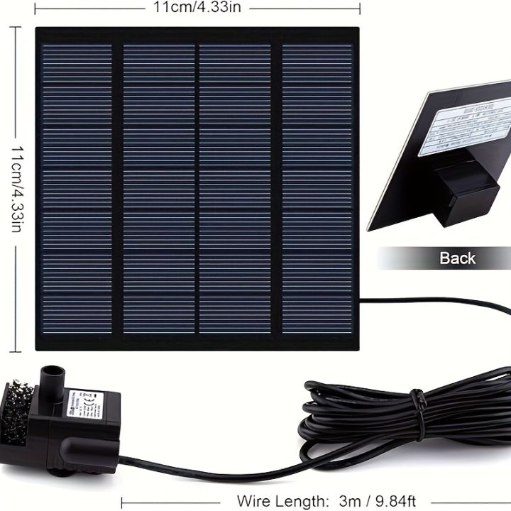1.2W%20Solar%20Fountain%20Pump%20for%20Bird%20Baths%20Summer%20Solar%20Panel%20with%203m%20Long%20Cable%20and%208%20Nozzle%20Attachments%20Garden%20Fountain%20-%20Image%203