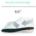 2PCS Hard Breathable Memory Foam Height Increase Insole Heel Lifting Inserts Shoe Lifts Shoe Pads Elevator Insoles for Unisex. 