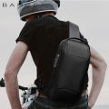 BANGE Hot Chest Bag New Anti-thief Men Crossbody Bag Waterproof Shoulder Bags USB Charging Short Trip For Male Travel Pack. 