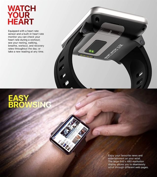 Rainbuvvy%20DM100%204G%20LTE%20Smart%20Watch%20Android%207.1%203GB%20RAM%2032GB%20ROM%205MP%20Camera%20IPS%202700mah%20Battery%202.86%20inch%20Touch%20Screen%20Smartwatch%20-%20Image%203