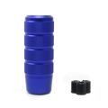Knurled Gear Shift Knob Auto Accessories Non-Slip 95MM Shifter Lever Knob Aluminum Shift Gear Knob.