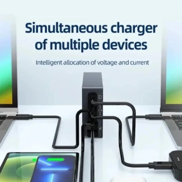 GaN%206-Ports%20990W%20USB%20C%20Charger%20Desktop%20Charger%20Type%20C%20PD%20100W%20PPS%20Fast%20Charging%20Station%20for%20Laptop%20Tablet%20MacBook%20Samsung%20iPhone%20-%20Image%203
