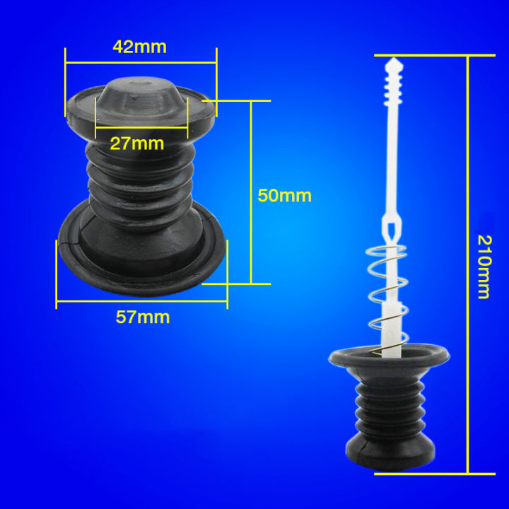 Universal Washing Machine Water Drain Valve Plug Water Sealing Rubber ...