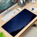 The Starry Night Mouse Pad Thick Stitched Edge Gaming Mousepad Large Non-Slip Desk Mat.