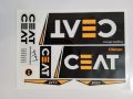 New 3D 2023 CEAT Edition Black Cricket Bat Sticker For Professional Players. 