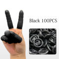 100pcs Disposable Latex Rubber Finger Cots Sets Fingertips Protector Gloves For Phone Watch Repair Tool. 