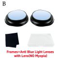 For Quest 3 Lens NO Myopia Anti-Blue Light Lens VR Glasses Lens Protection Frame For Meta Quest 3 Accessories Disassemble. 