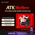 ATK Warhorse Gaming Mouse Pad 4mm Thick Original Illustration Esports Mouse Mat Fiber Fabric Control Pad for FPS Valorant PC Gam.