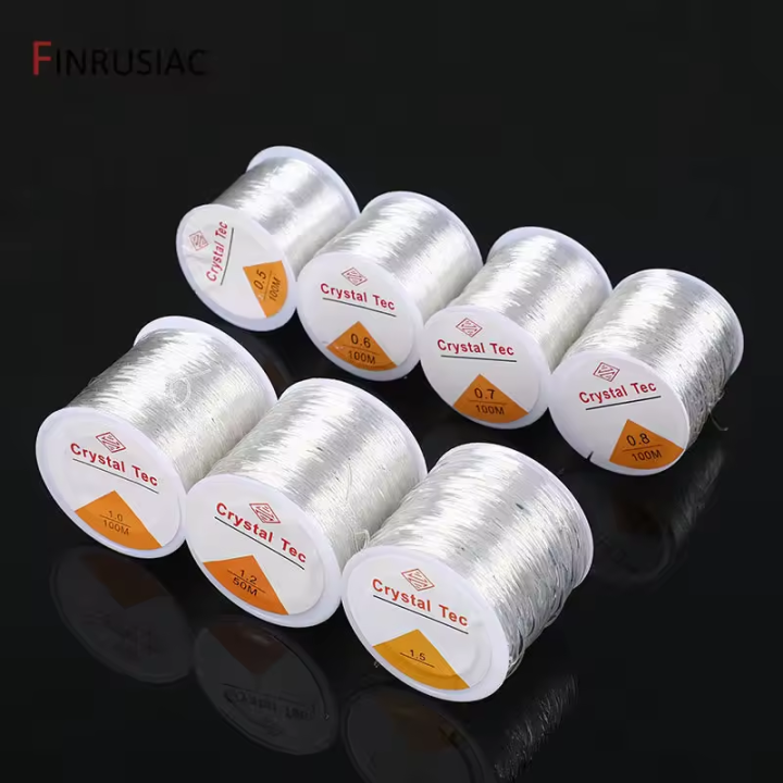 0.5-1.5mm%20Elastic%20Cord%20String%20Transparent%20Elastic%20Thread%20For%20Jewelry%20Making%20Diy%20Bracelet%20Necklace%20Beaded%20Accessories%20-%20Image%206