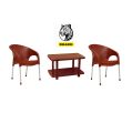SHAZII 2 chair + 1 Table , plastic chair set , Plastic chair. 