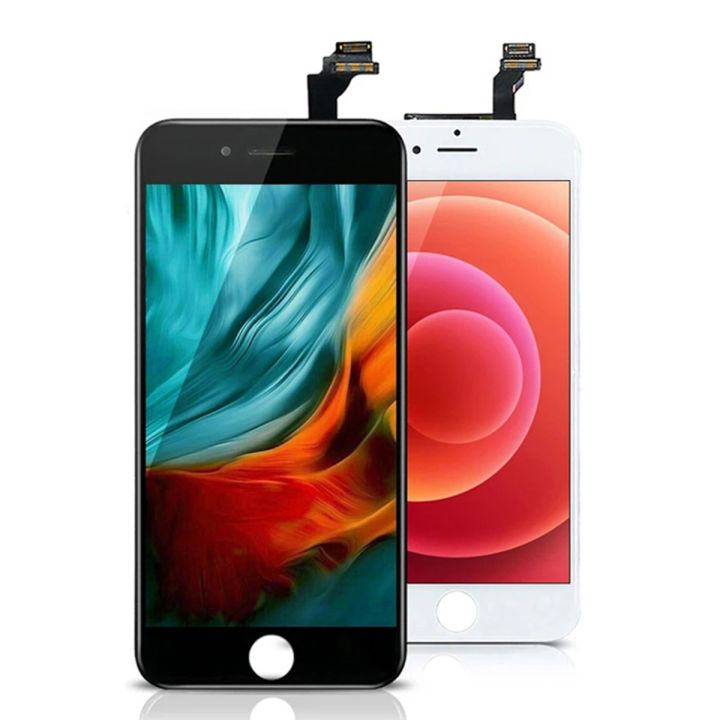 LCD Display Touch Screen Digitizer Replacement for iPhone 4s, 6, 6s, 6P, 6SP, 7, 7P, 8, 8 Plus Black and White