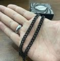 1pcs Exclusive Black Thread Design Braclet For Men High Quality Black Stainless steel Cube chain Braclet For Boys And Men. 