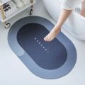 Shower Room Bath Mat,Two-Toned Floor Mat For Bathroom.