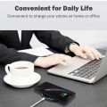 30W Wireless Charger Pad for iPhone 17 16 15 14 13 12 11   Phone Chargers Induction Fast Charging Dock Station. 