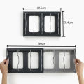 1Pc 7-grid Telescopic Pot Rack,Pans Organizer,Space-saving Cabinet Holder for Pots,Pans and Lids-Keep Your Kitchen Neat and Tidy. 