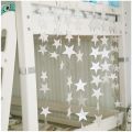 New 1 Set Paper Star Garlands 4M Birthday String Chain Ornaments Curtain Wedding Party Room Decor Supplies.
