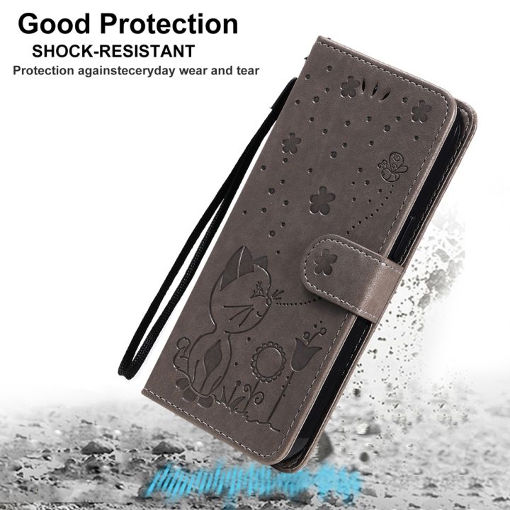 Wallet%20Flip%20Cover%20Lovely%20Cat%20Bee%20Case%20For%20%20%20S25%20S24%20S23%20S22%20S21%20Ultra%20Plus%20FE%20A55%20A15%20A35%205G%20A05%20Leather%20Phone%20Case%20-%20Image%207