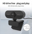 1080P Full HD Computer Network Camera with Microphone USB Plug PC Mac Laptop Desktop Live Video Call Work Mini Camera. 