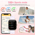 LIGE 2026 New Fitness Waterproof Health Heart Rate Smart Watch for Android iOS Bluetooth Call Men Smart Watches Women Wristwatch.