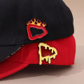 Multicolour Baseball Cap Enamel Pins Flame Shape Metal Decorative Lapel Badge for Sports Hat Accessories Brooches Jewelry.
