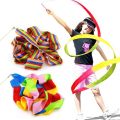 Colorful Artistic Gymnastics Ribbon with Rod for Kids – Dance & Performance Prop, Outdoor Sport Toy, Ideal  for Children. 
