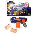 Fire Storm Automatic Nerf Gun - Battery Operated Soft Bullets Gun - Ultimate Blaster Toy for Boys | Rapid Fire Action!. 
